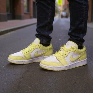 Nike Air Jordan Low Lime Green Sneakers Size 9.5 DH9619-103